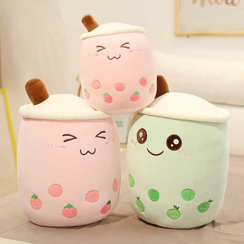 Strawberry Tea Boba Plushi™