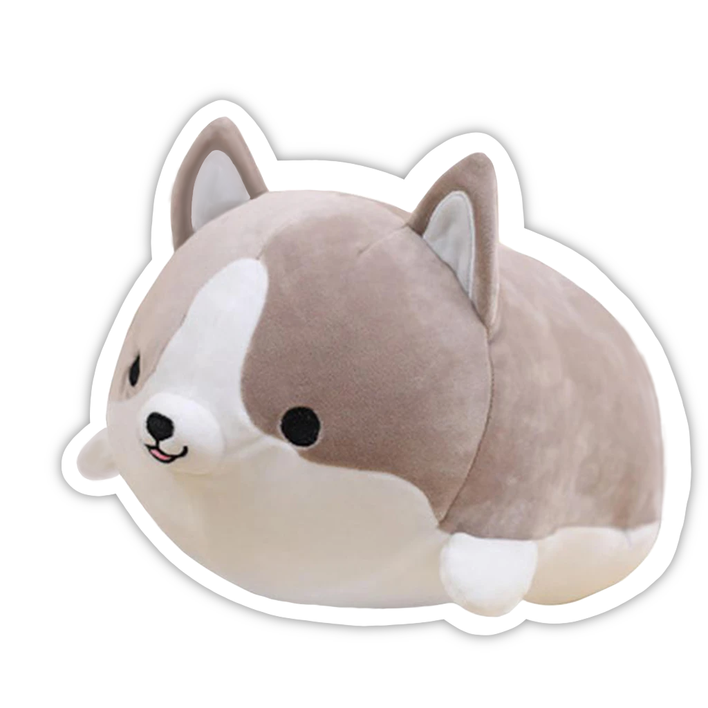 Corgi top stuffed animal